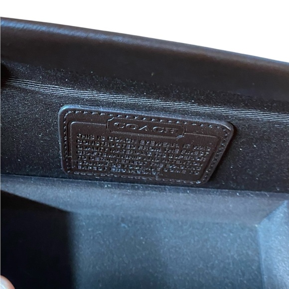Coach Brown Leather Sunglasses Case main image 7